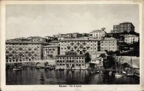 Ak Savona Liguria, Via Santa Lucia