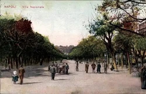 Ak Napoli Neapel Campania, Villa Nazionale