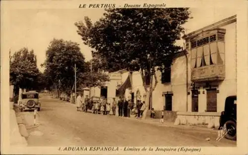 Ak Aduana Espanola Katalonien, Limites de la Junquèra