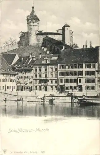 Ak Schaffhausen am Rhein Schweiz, Munoth