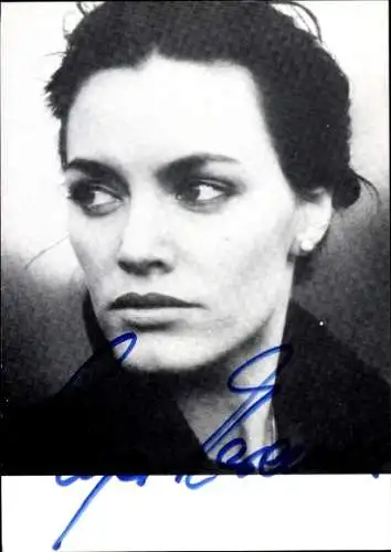 Ak Schauspielerin Maja Maranow, Portrait, Autogramm