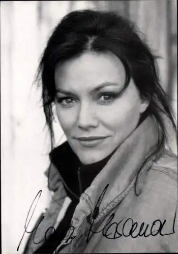 Ak Schauspielerin Maja Maranow, Portrait, Autogramm