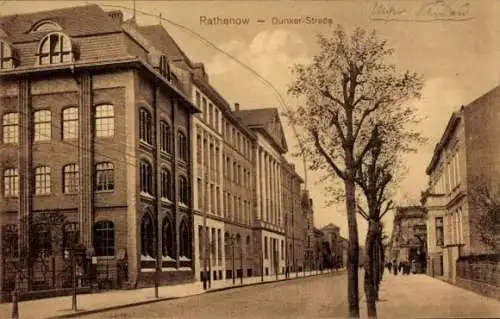 Ak Rathenow im Havelland, Dunker-Straße