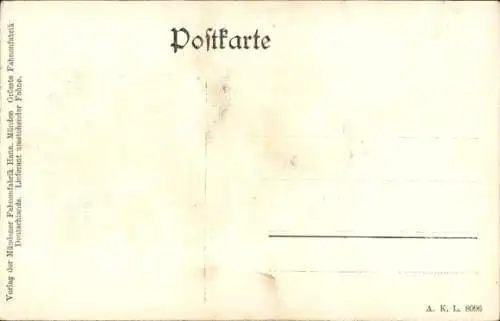 Ak Preetz in Holstein, Fahnenweihe des Kriegervereins 1908
