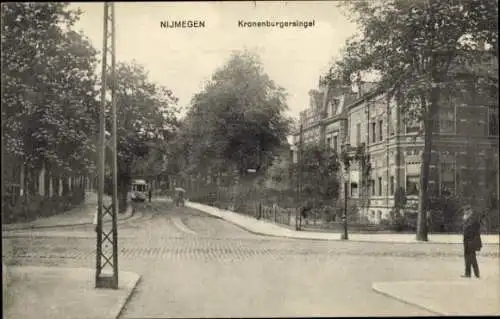 Ak Nijmegen Gelderland, Kronenburgersingel