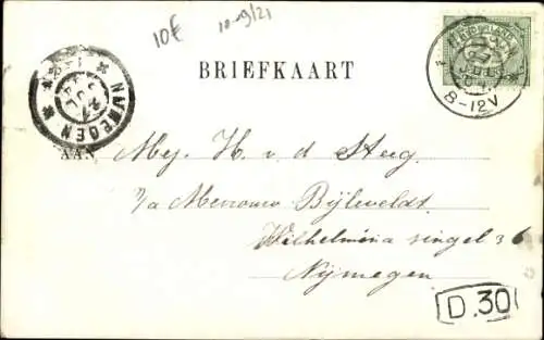 Ak Oosterbeek Renkum Gelderland, Station Hoog