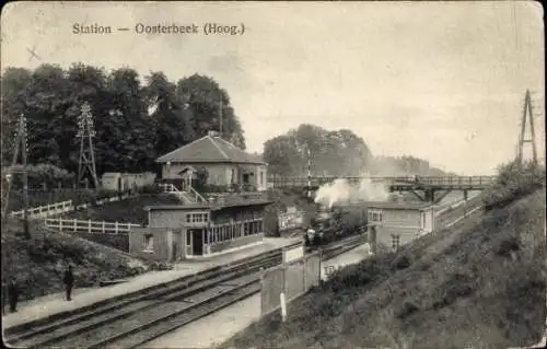 Ak Oosterbeek Renkum Gelderland, Station Hoog