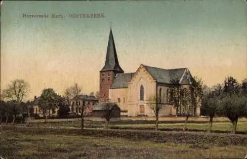 Ak Oosterbeek Renkum Gelderland, Reformierte Kirche