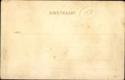 Ak Olst Wijhe Overijssel, Dorfstraße, Post