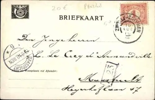 Ak Olst Wijhe Overijssel, Domstraße