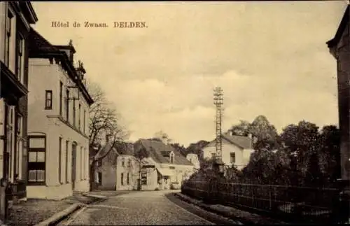 Ak Delden Gelderland, Hotel de Zwaan