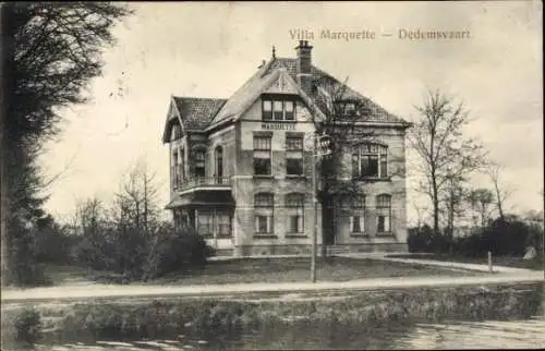 Ak Dedemsvaart Overijssel Niederlande, Villa Marquette