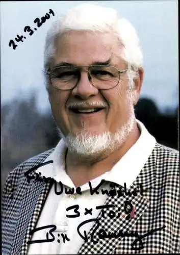 Ak Schauspieler Bill Ramsey, Portrait, Autogramm, Sänger