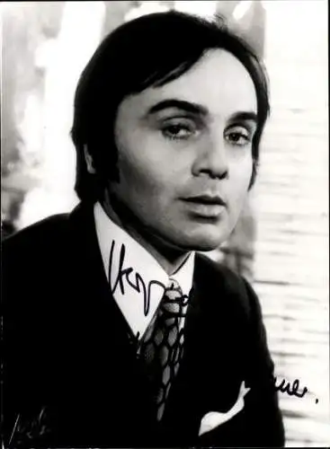 Ak Schauspieler Richard Purkhauer, Portrait, Autogramm