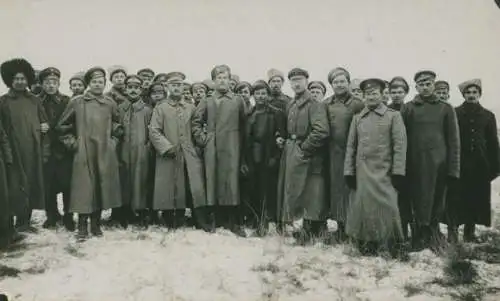 Foto Russische Kriegsgefangene, I WK