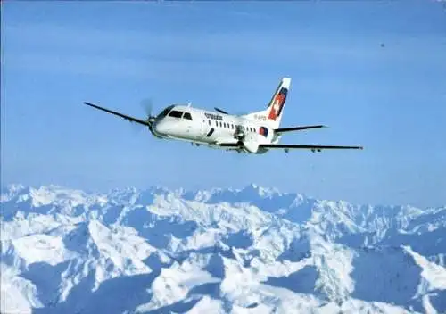 Ak Passagierflugzeug Crossair, Saab 340 Cityliner