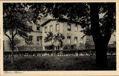 Ak Berlin Prenzlauer Berg, Marthashof, Haushaltungsschule, Pforten, Station I., Schwedter Str. 37/40