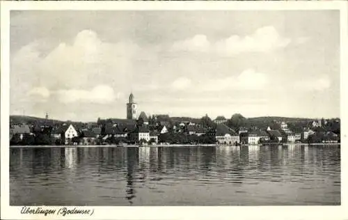 Ak Überlingen am Bodensee, Teilansicht