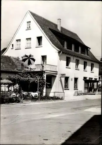 Ak Immenstaad am Bodensee, Conditorei Cafe Heger