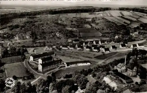 Ak Groß Umstadt in Hessen, Totalansicht, Luftbild