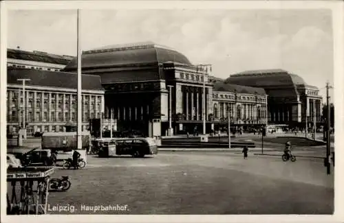 Ak Leipzig in Sachsen, Hauptbahnhof