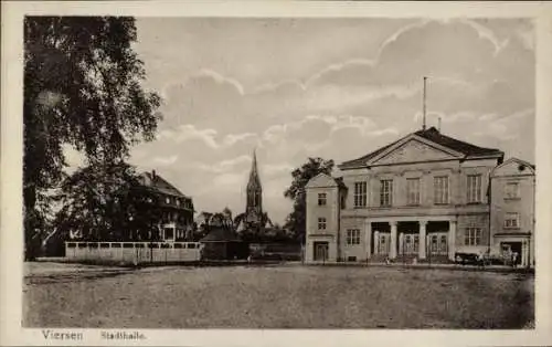 Ak Viersen in Nordrhein Westfalen, Stadthalle