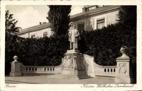 Ak Bonn am Rhein, Kaiser-Wilhelm-Denkmal