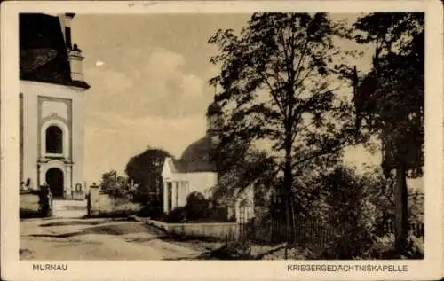 Ak Murnau am Staffelsee, Kriegergedächtniskapelle