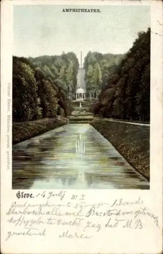 Ak Bad Cleve Kleve am Niederrhein, Amphitheater
