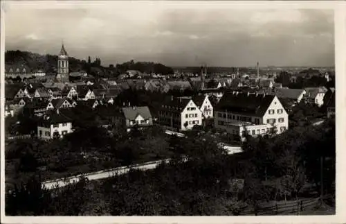 Ak Balingen im Zollernalbkreis, Panoramablick über die Dächer der Stadt