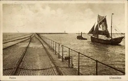 Ak IJmuiden Ymuiden Velsen Nordholland, Pierem