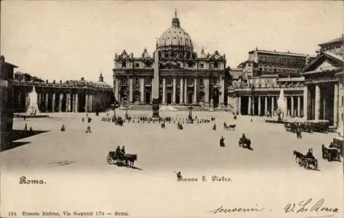 Ak Vatikan Rom Lazio, Piazza S. Pietro