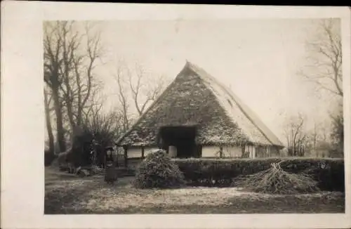 Foto Ak Trassdorf Stadtilm in Thüringen, Räucherkate