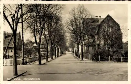 Ak Süderbrarup in Angeln, Bismarckstraße