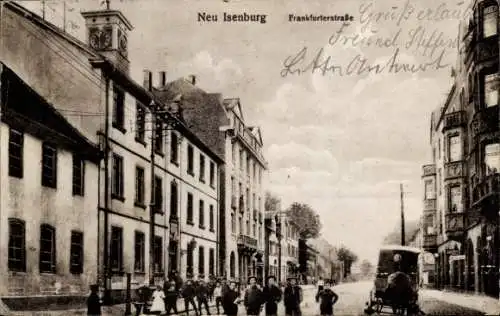 Ak Neu Isenburg in Hessen, Frankfurter Straße