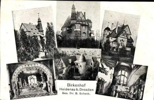 Ak Heidenau in Sachsen, Birkenhof