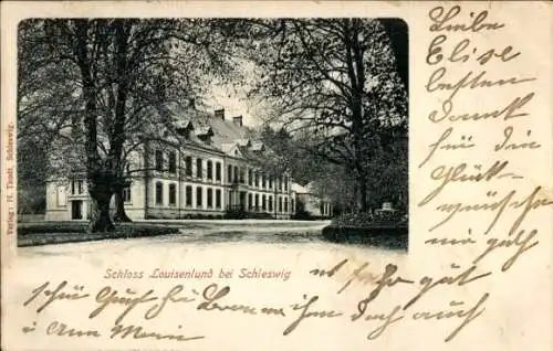 Ak Güby in Schleswig Holstein, Schloss Louisenlund