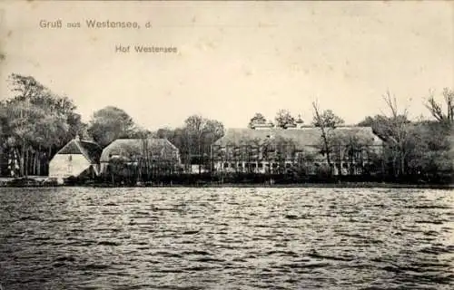Ak Westensee in Schleswig Holstein, Hof Westensee