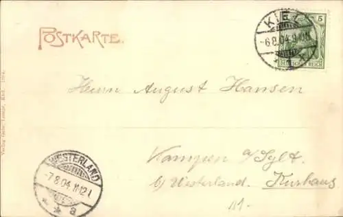 Ak Ostseebad Laboe, Strandpartie, Strandhalle