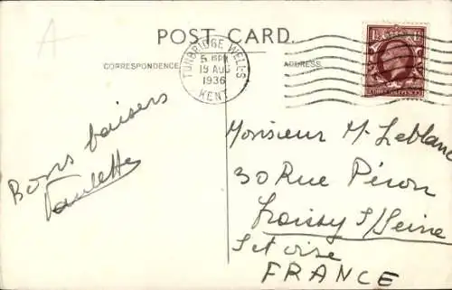 Ak Tunbridge Wells Kent England, Toad Rock