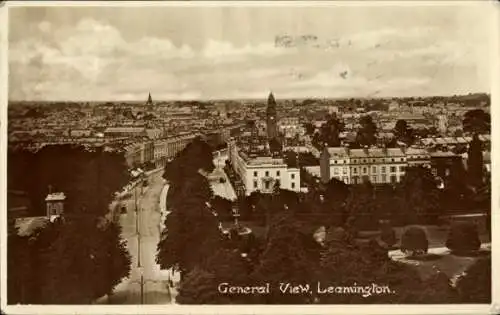 Ak Leamington Spa Warwickshire England, Gesamtansicht