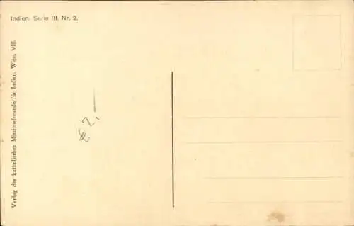 Ak Trichinopoly Indien, Stadt mit der Felsenfestung und dem Felsentempel des Gottes Schiwa