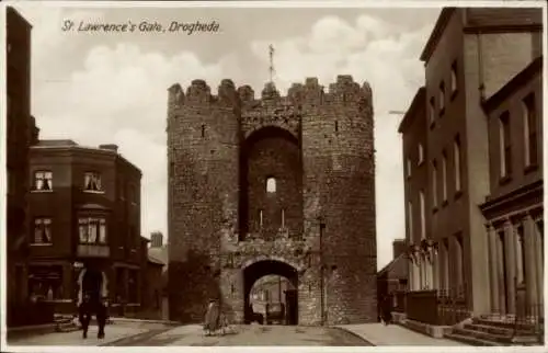 Ak Drogheda County Meath Irland, St. Lawrence's Gate