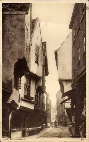 Ak York Yorkshire England, The Shambles