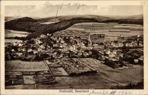 Ak Freienohl Meschede im Sauerland, Panorama