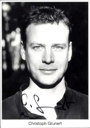 Ak Schauspieler Christoph Grunert, Portrait, Autogramm