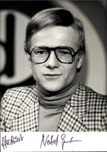 Ak Schauspieler Norbert Grundmann, Portrait, Autogramm