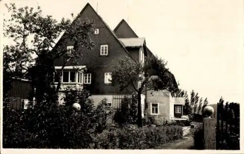 Foto Ak Geising Altenberg im Erzgebirge, Wohnhaus