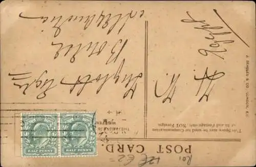 Ak König Edward und Königin Alexandra