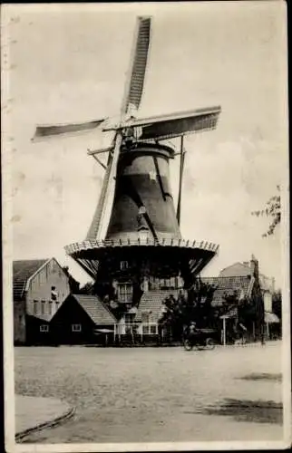 Ak la Haye Niederlande, Windmühle